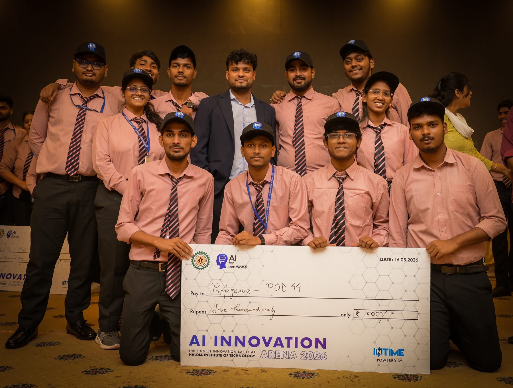 PREPGENIUS · POD 44 · ₹5K PRIZE COHORT
