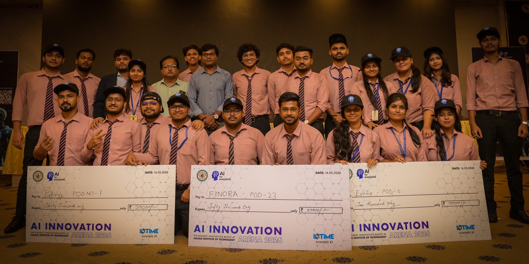 WINNERS' MOMENT · ₹50K · ₹30K · ₹10K